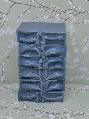 6 Handmade Fresh Picked Blueberry Soap Bars Large Bars 4-5oz each